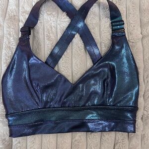 BuffBunny Shimmering Blue Bra